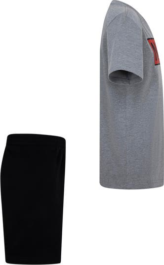 Kids' Plate Logo Graphic T-Shirt & Shorts Set