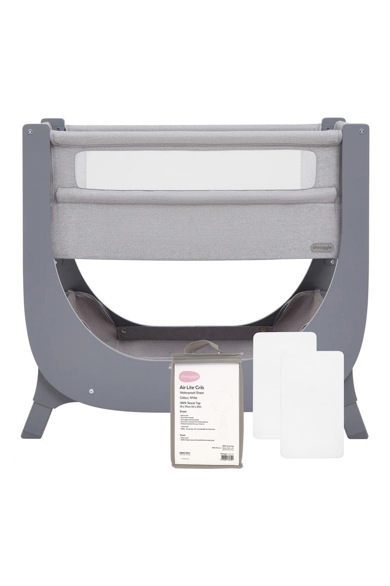 Air Lite Infant Crib, Main, color, DOVE GREY