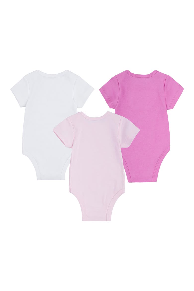 Mini Me 3-Pack Bodysuits, Alternate, color, PINK