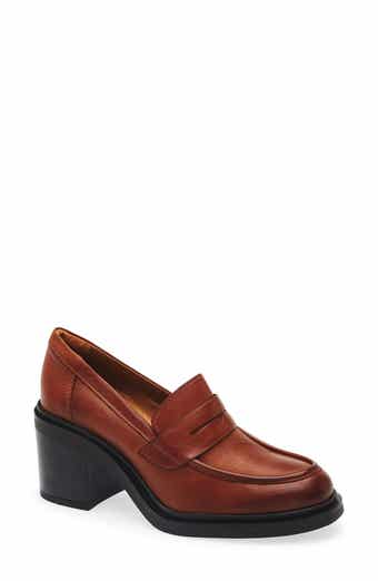Day Block Heel Penny Loafer