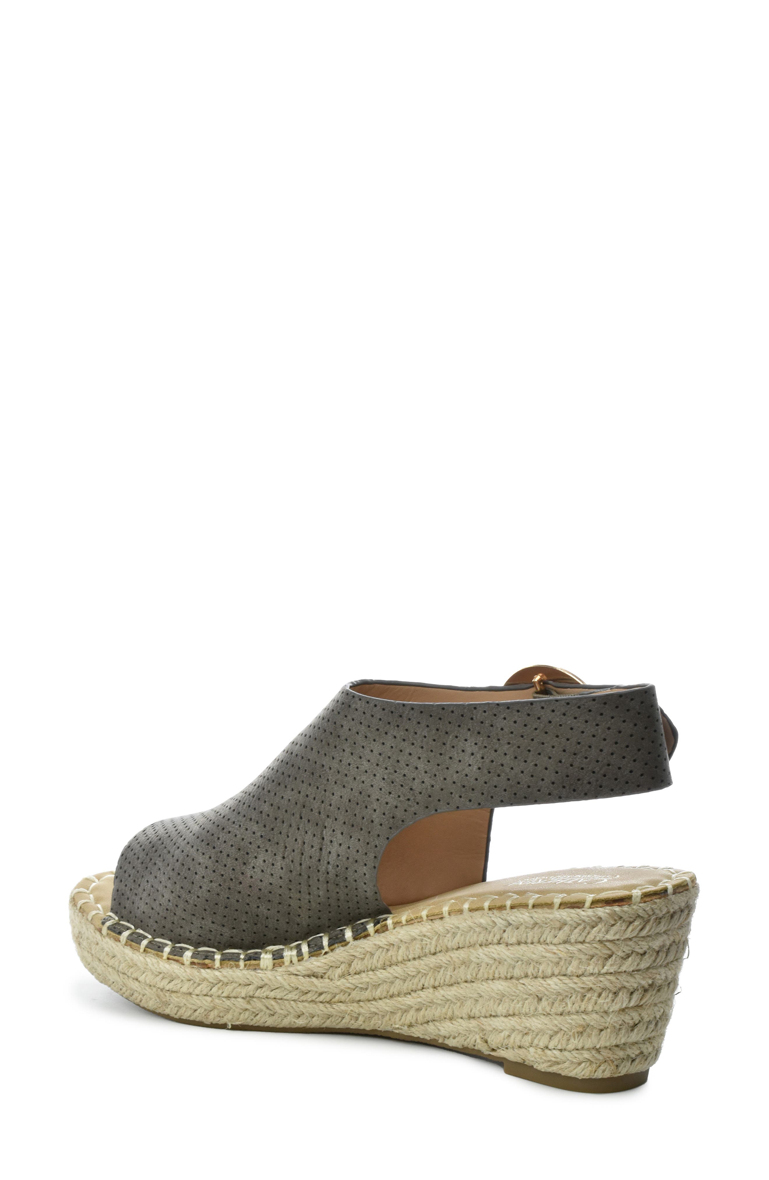 Cirkly Espadrille Wedge Sandal, Alternate, color, GREY PERF