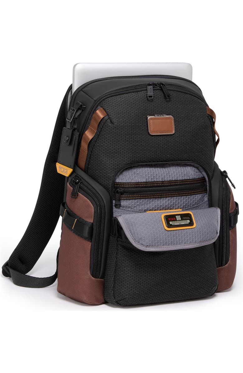 TUMI Alpha Bravo Navigation Backpack, Alternate, color, Black Onyx