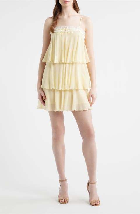 Cedra Layered Ruffle Dress