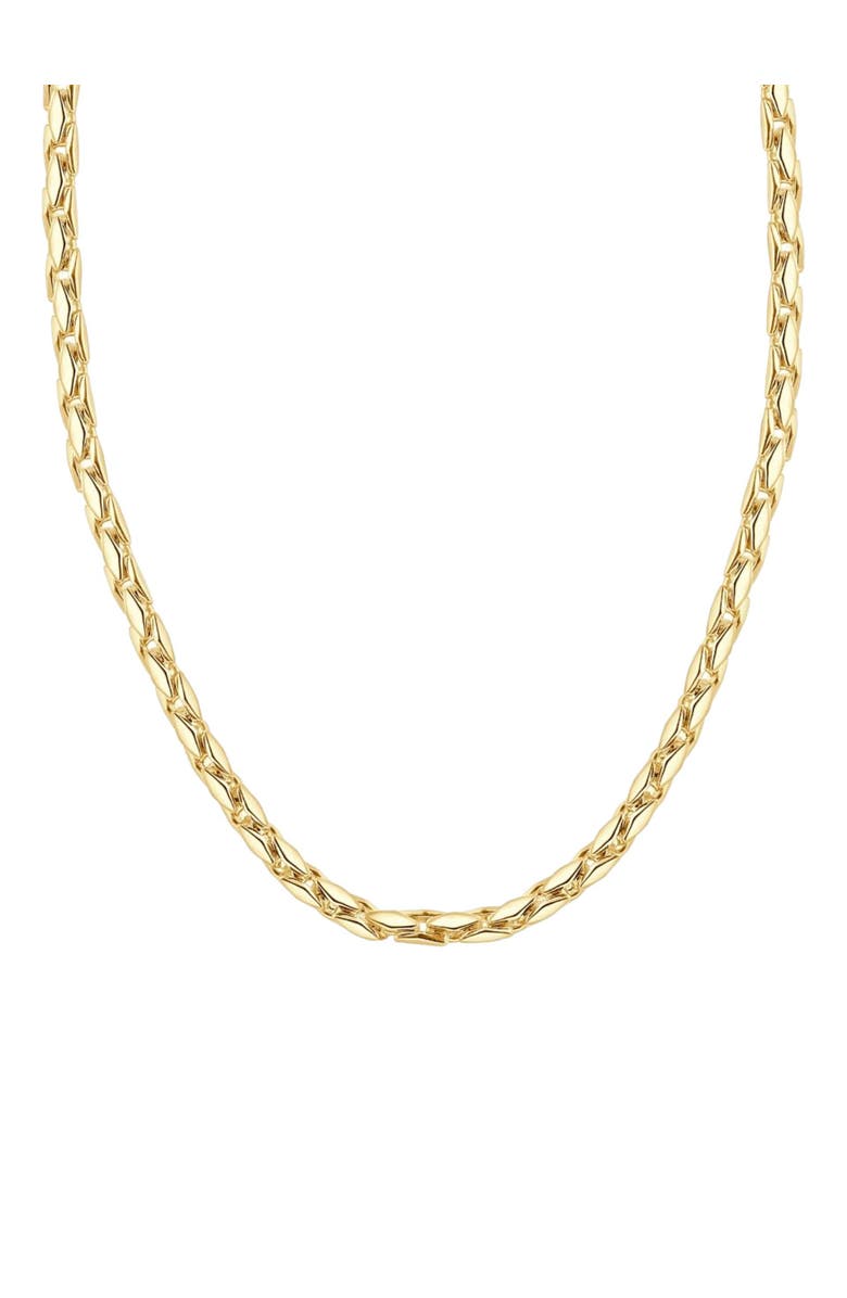 Bliss Diamond 14k Gold Women
s 24" Chain Necklace 26 Grams 4.5mm Thick, Main, color, 14K Yellow Gold