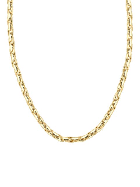 14k Gold Women's 24" Chain Necklace 26 Grams 4.5mm Thick