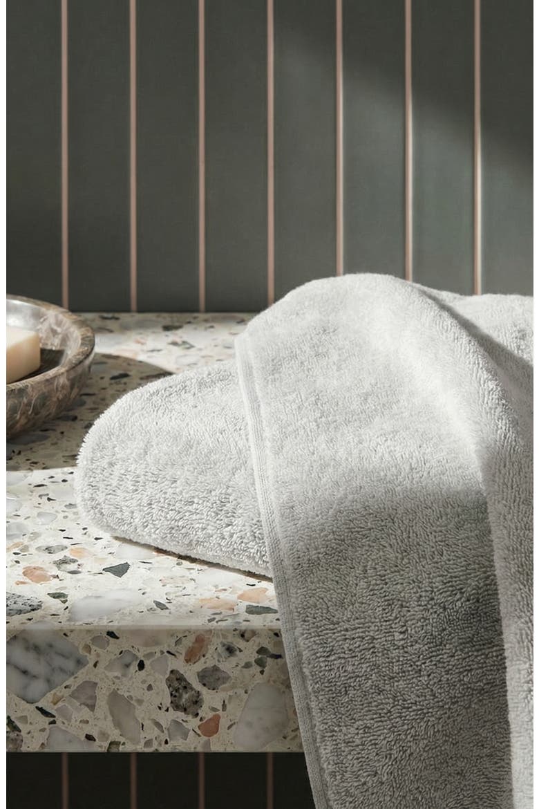 Ultraplush Australian Cotton 2-piece Hand Towel Set, Alternate, color, Light Gray