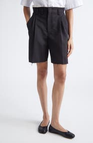Maison Margiela Anonymity of the Lining Virgin Wool & Cotton Shorts