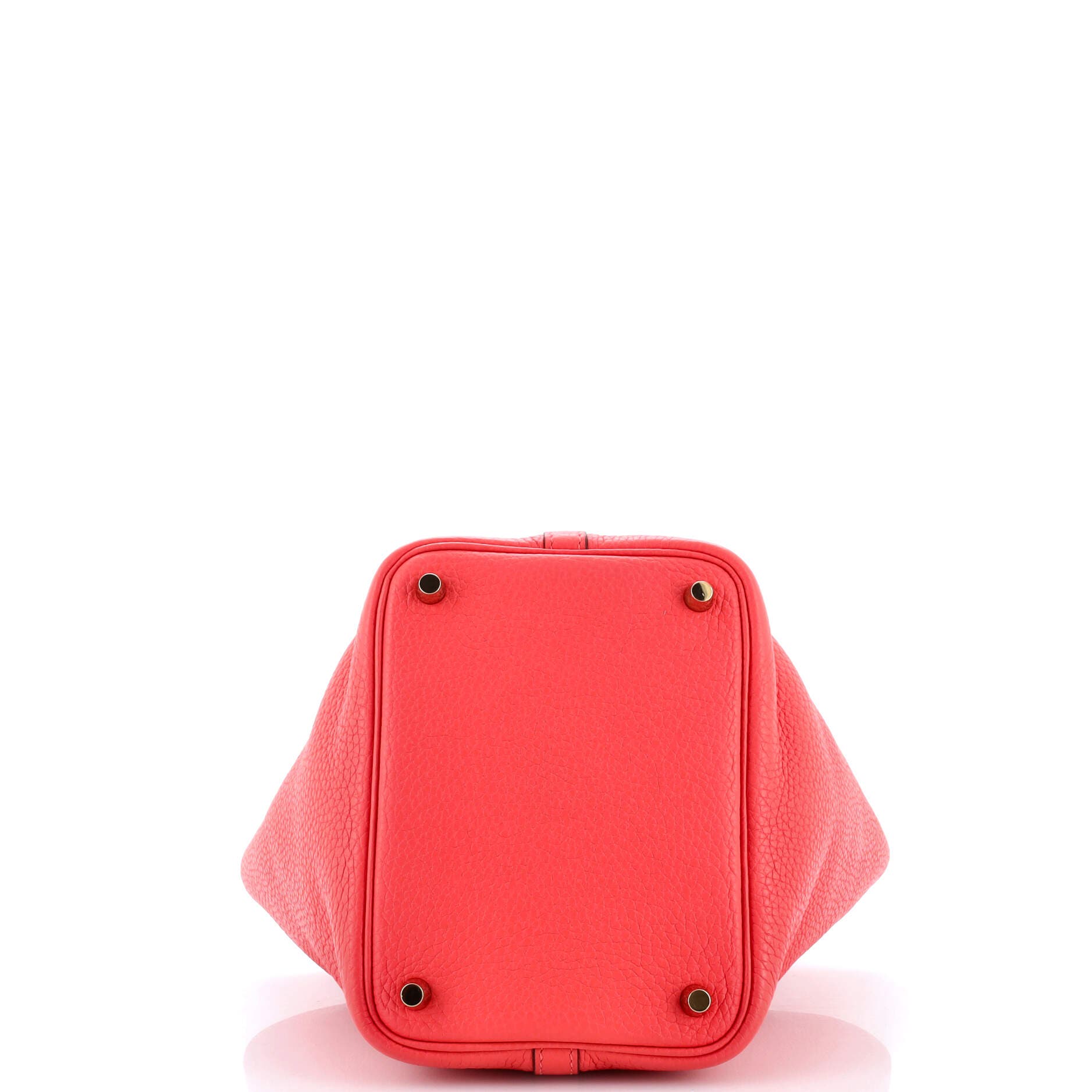 Pre-Owned Hermes Picotin Lock Bag Clemence PM, Alternate, color, Rouge Pivoine