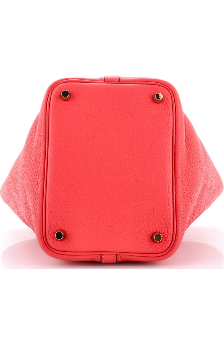 Pre-Owned Hermes Picotin Lock Bag Clemence PM, Alternate, color, Rouge Pivoine