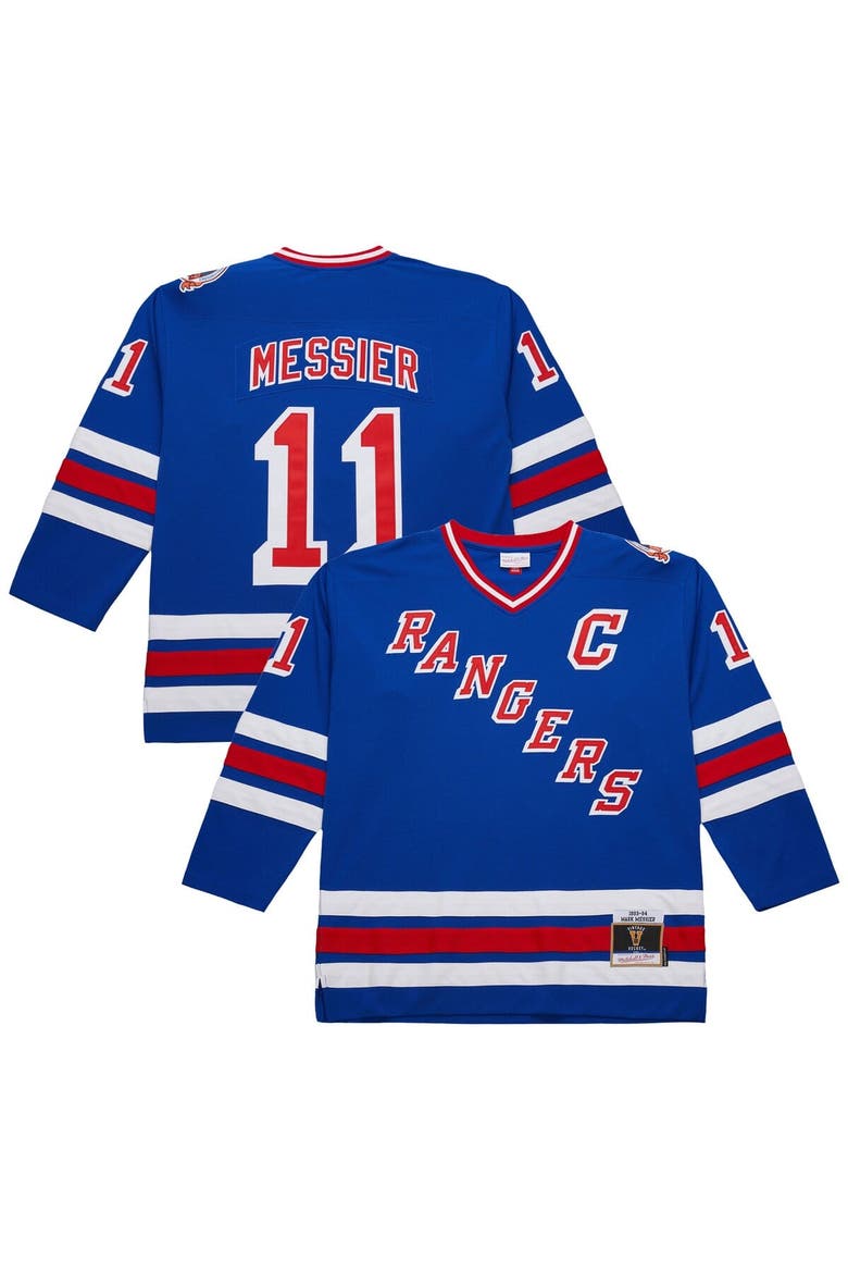 Men's Mark Messier Royal New York Rangers 1993-94 Power Play Jersey, Main, color, Royal