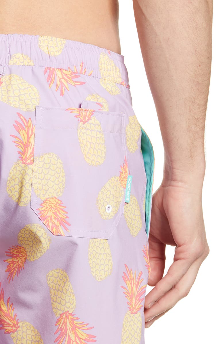 Bonobos E-Waist 7-Inch Swim Trunks, Alternate, color, Pineapple