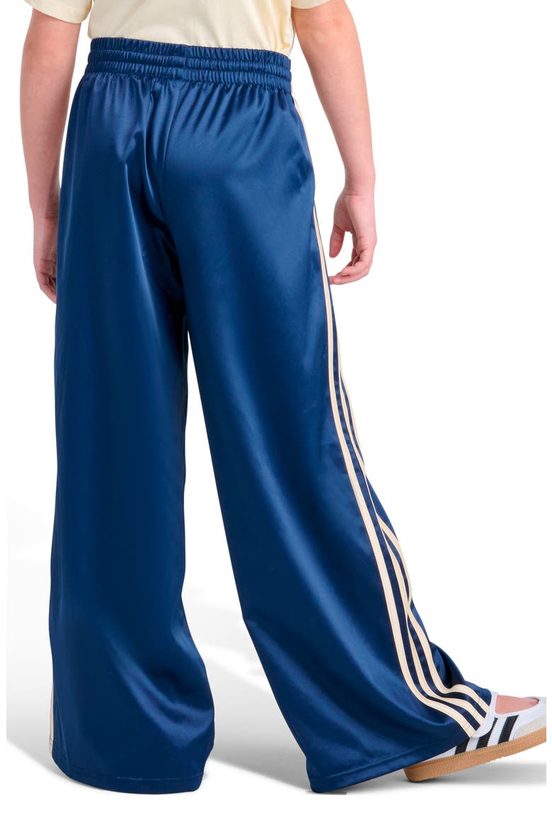 Kids' Satin SST Wide Leg Pants, Alternate, color, DARK BLUE
