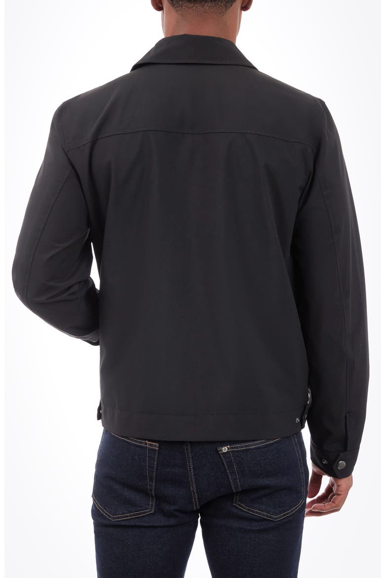 Athens Hipster Water Resistant Jacket, Alternate, color, BLACK