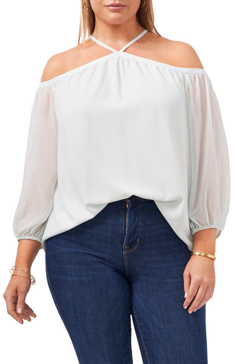 1.STATE Off the Shoulder Blouse, Alternate, color, 