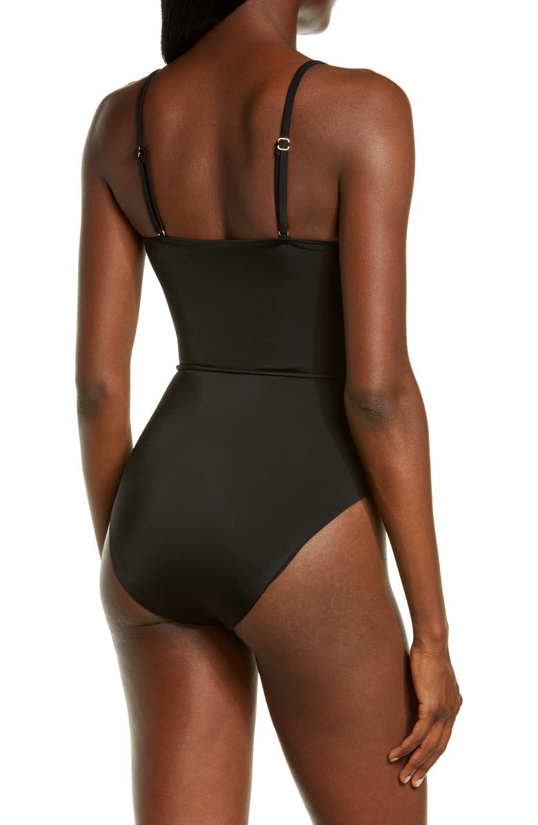 Chelsea28 Easy Retro One-Piece Swimsuit, Alternate, color, 