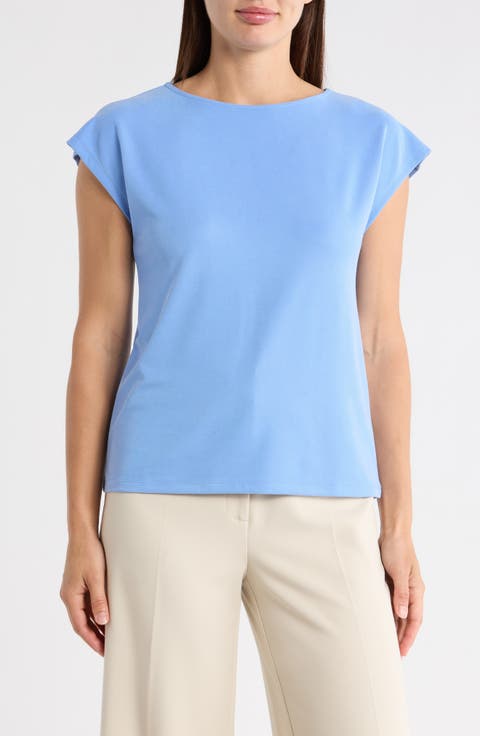 Cap Sleeve Modal Blend T-Shirt