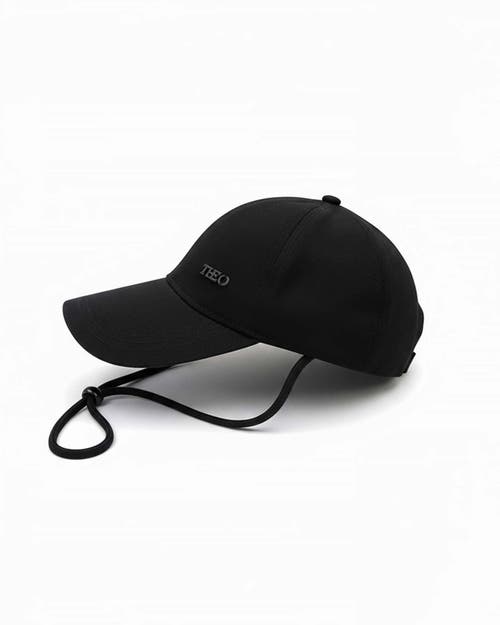 Theo The Label Aphrodite Petasos Messenger Cap In Black