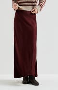 Brunello Cucinelli Satin cady fluid bias-cut skirt