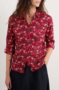 Seasalt Cornwall Larissa Printed Organic Cotton Button-Up Shirt