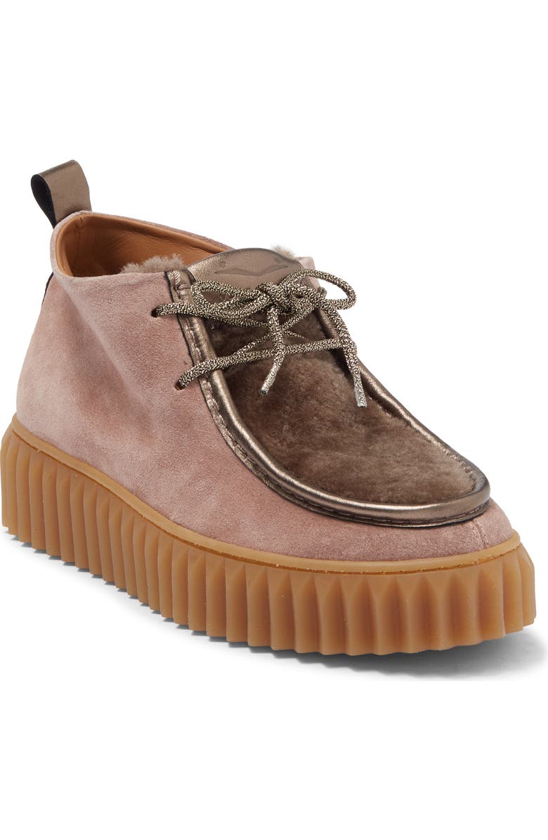 Voile Blanche Penelope Platform Suede Sneaker, Main, color,