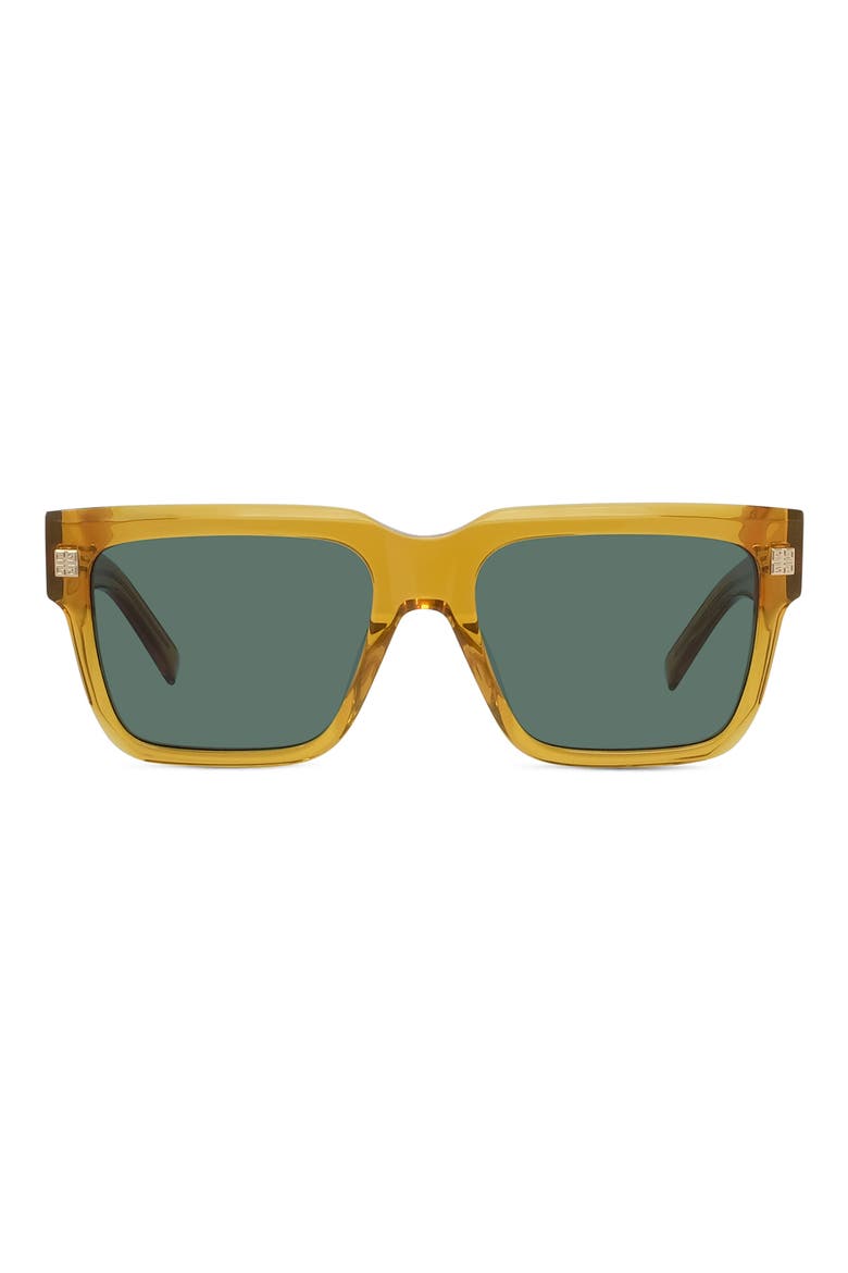 GV Day Square Sunglasses, Main, color, SHINY YELLOW / GREEN