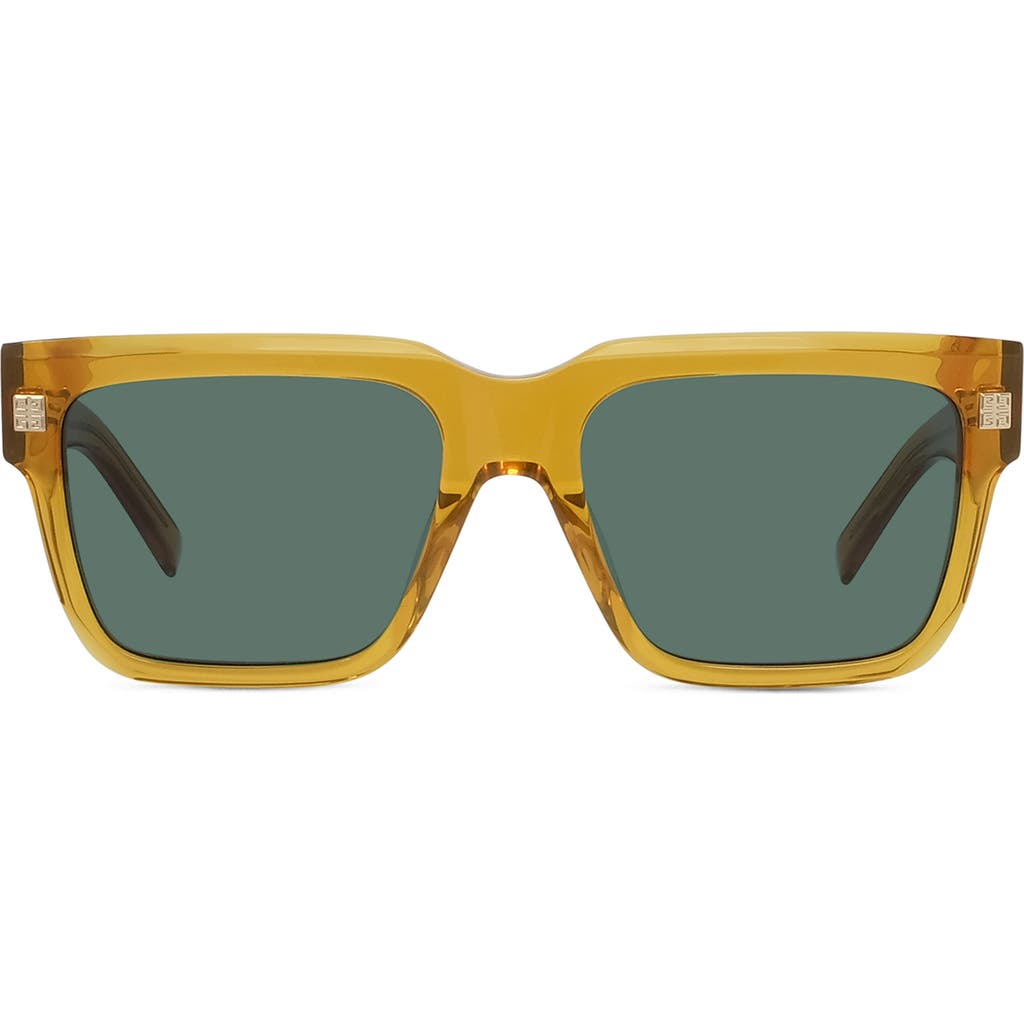Givenchy Gv Day Square Sunglasses In Gold