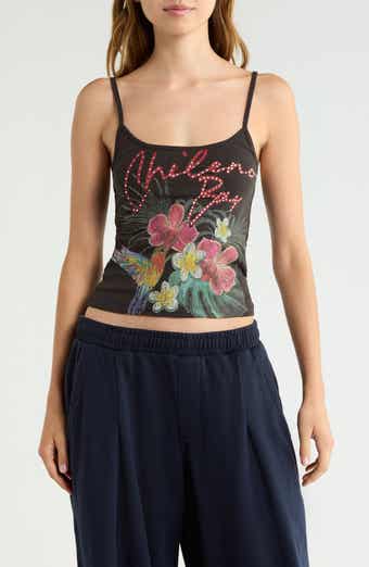 Chileno Bay Graphic Floral Camisole