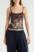 BDG Urban Outfitters Chileno Bay Graphic Floral Camisole
