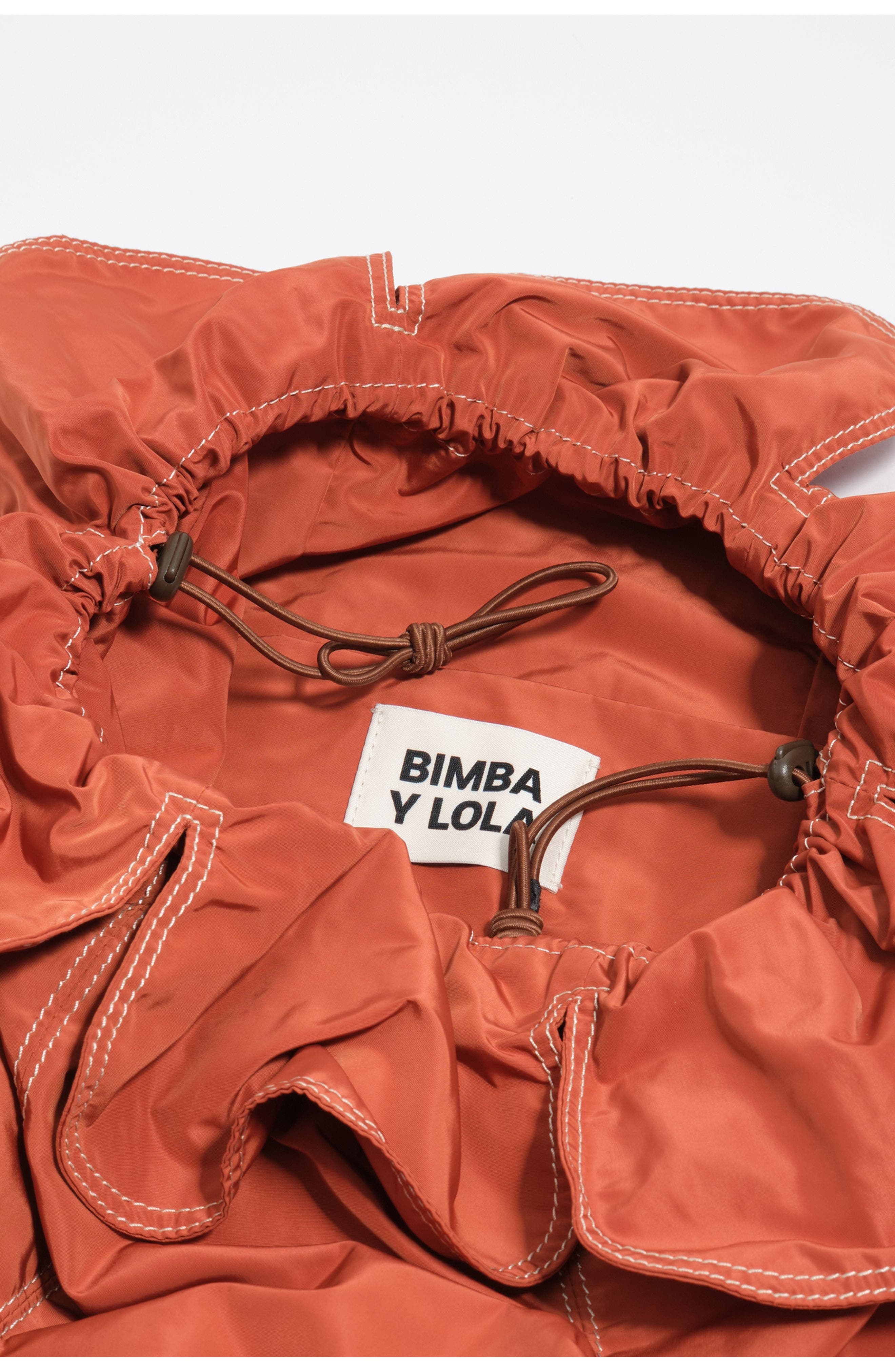 Bimba y Lola Large Petalo Bag, Alternate, color, Burnt Orange