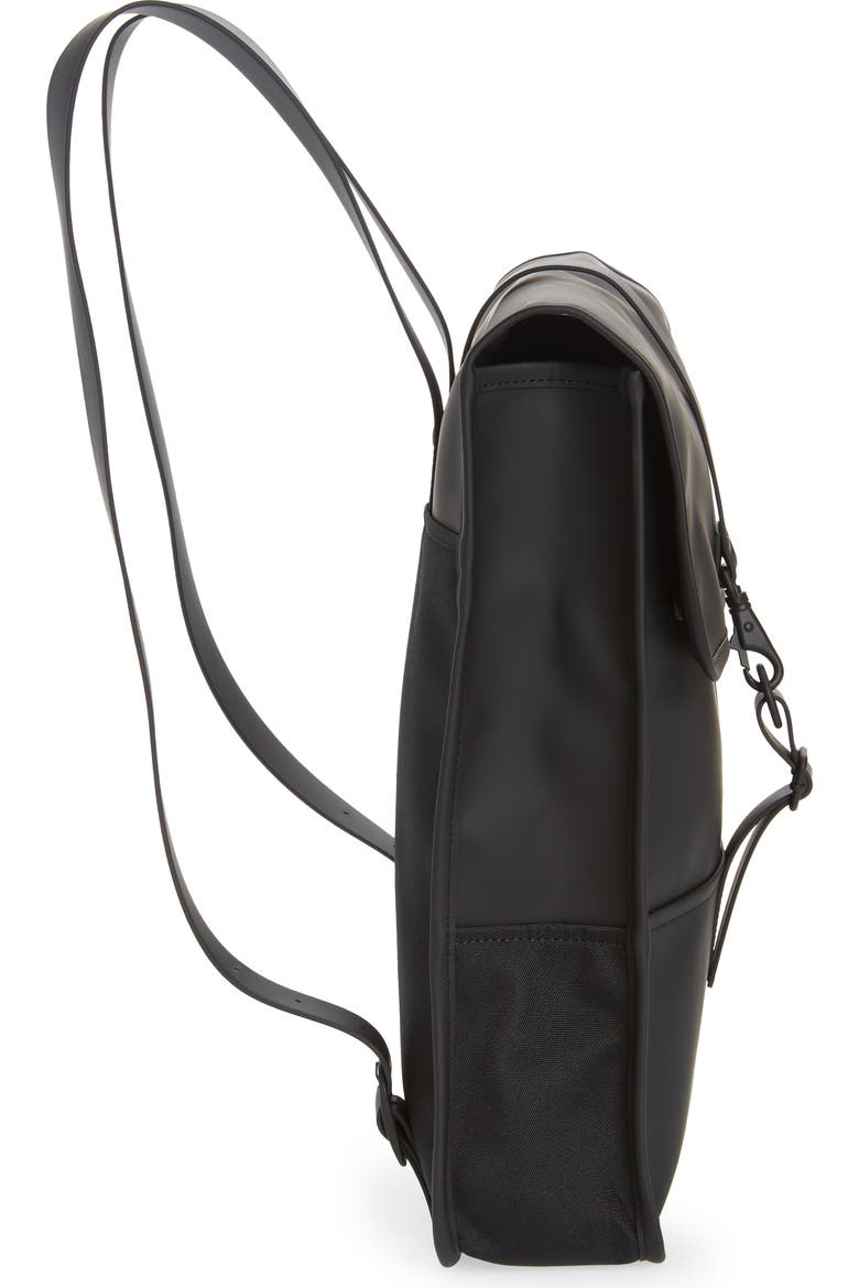 rains waterproof backpack in black A spacious rucksack Rains Mini Waterproof Backpack (Men)