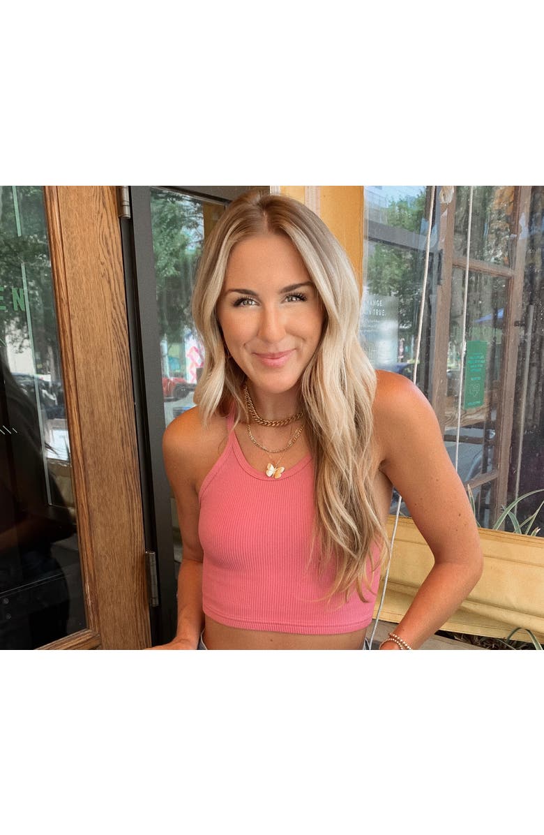 Electric Picks xMadi Messer Monarch Butterfly Necklace, Alternate, color,