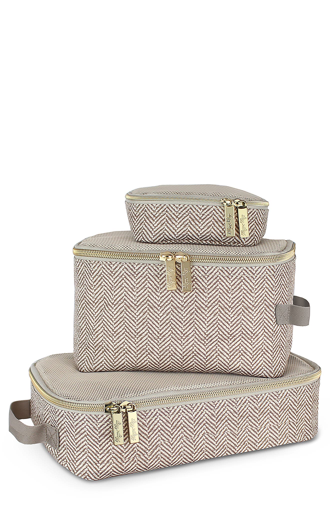 Itzy Ritzy Set of 3 Travel Diaper Bags, Main, color, 