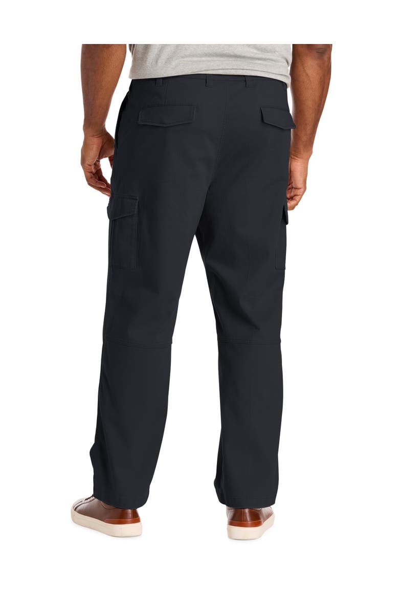 True Nation by DXL Big & Tall Everyday Cargo Pants, Alternate, color, Jet Black