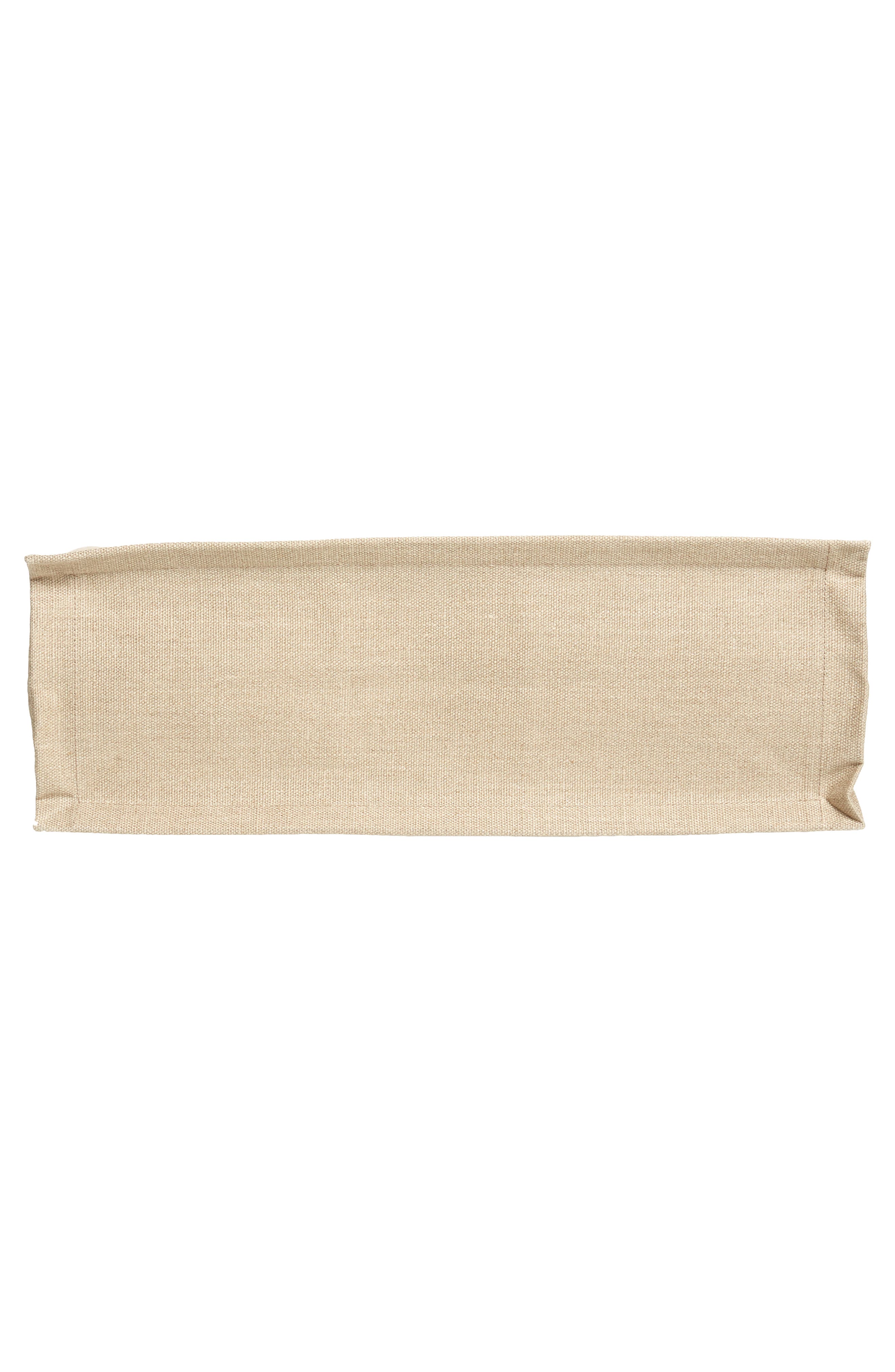 Noe Rive Gauche Logo Canvas Tote, Alternate, color, BLANC