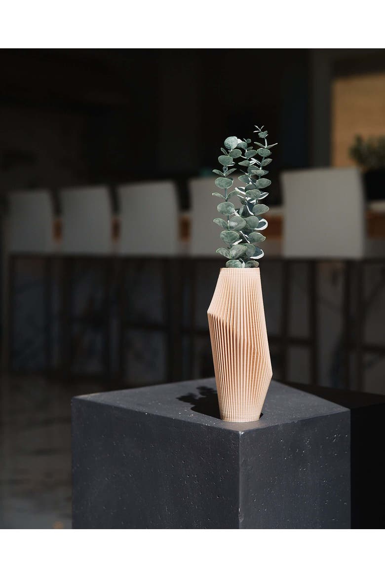 NOVA Boho Vase, Alternate, color, Cream Beige