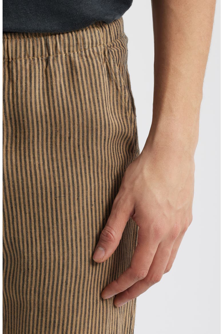 Bo Linen Drawstring Pants, Alternate, color, OVERDYE CHAI