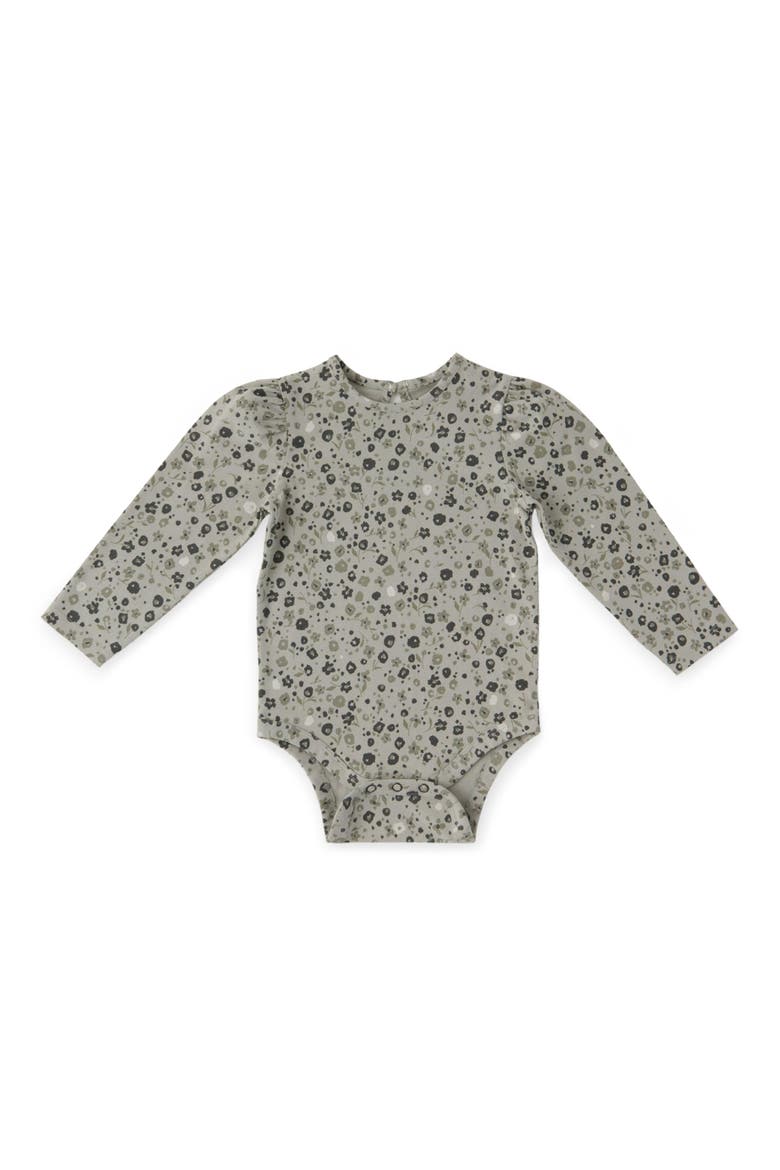 Essentials Puffed Sleeve One-Piece Bodysuit, Main, color, FORGET-ME-NOT
