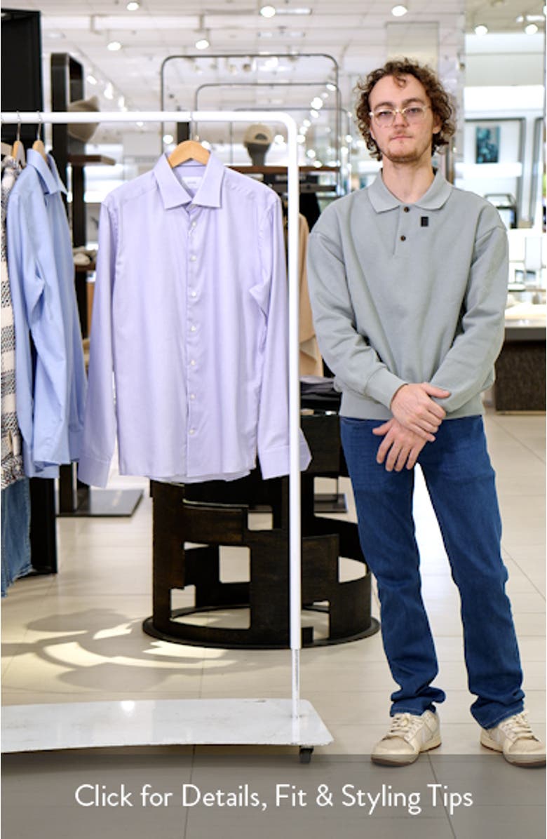 Slim Fit Twill Dress Shirt, sales video thumbnail