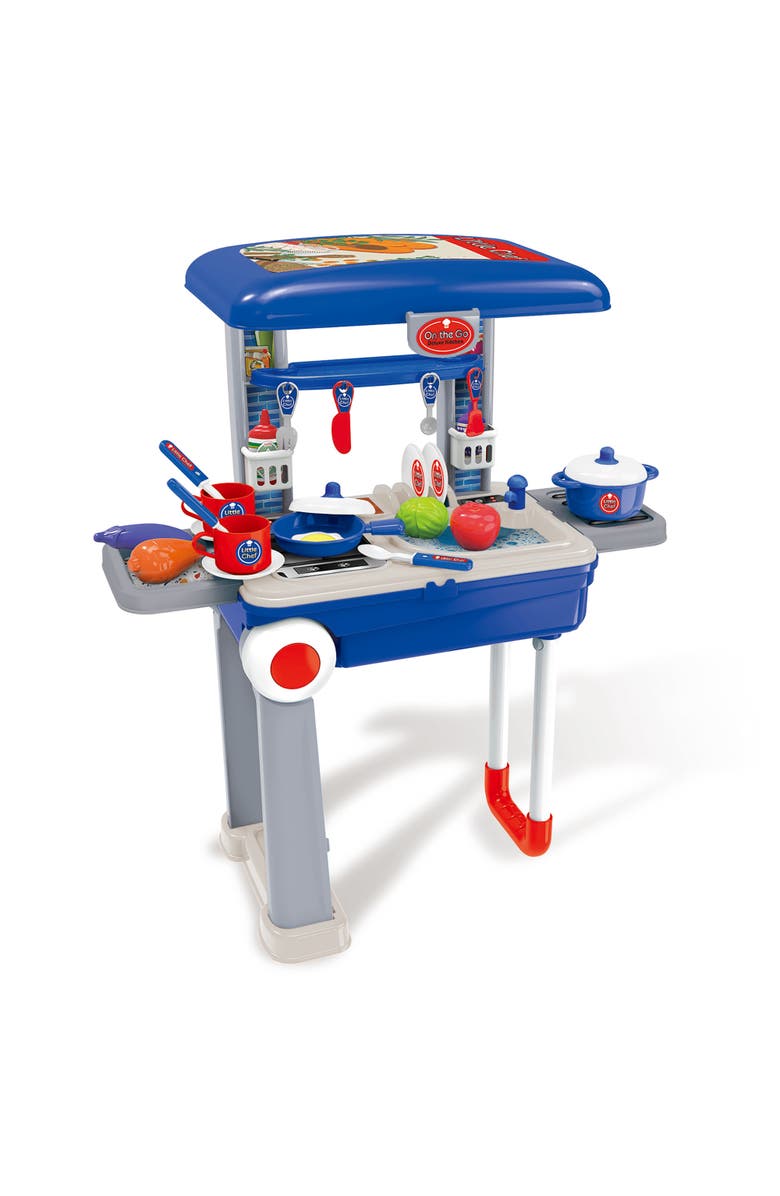 Kid Galaxy On The Go Carry On Pretend Play Cooking Set, Alternate, color, Multicolored