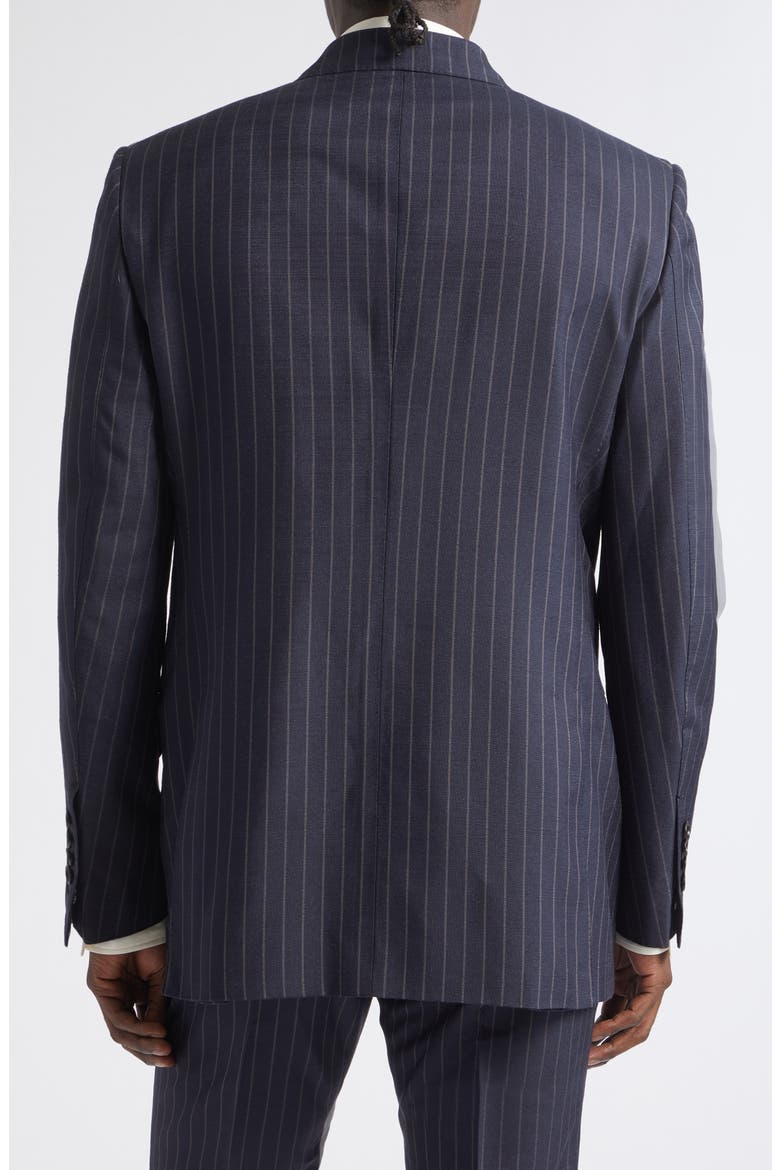 Chalk Stripe Sport Coat, Alternate, color, UCC NAVY