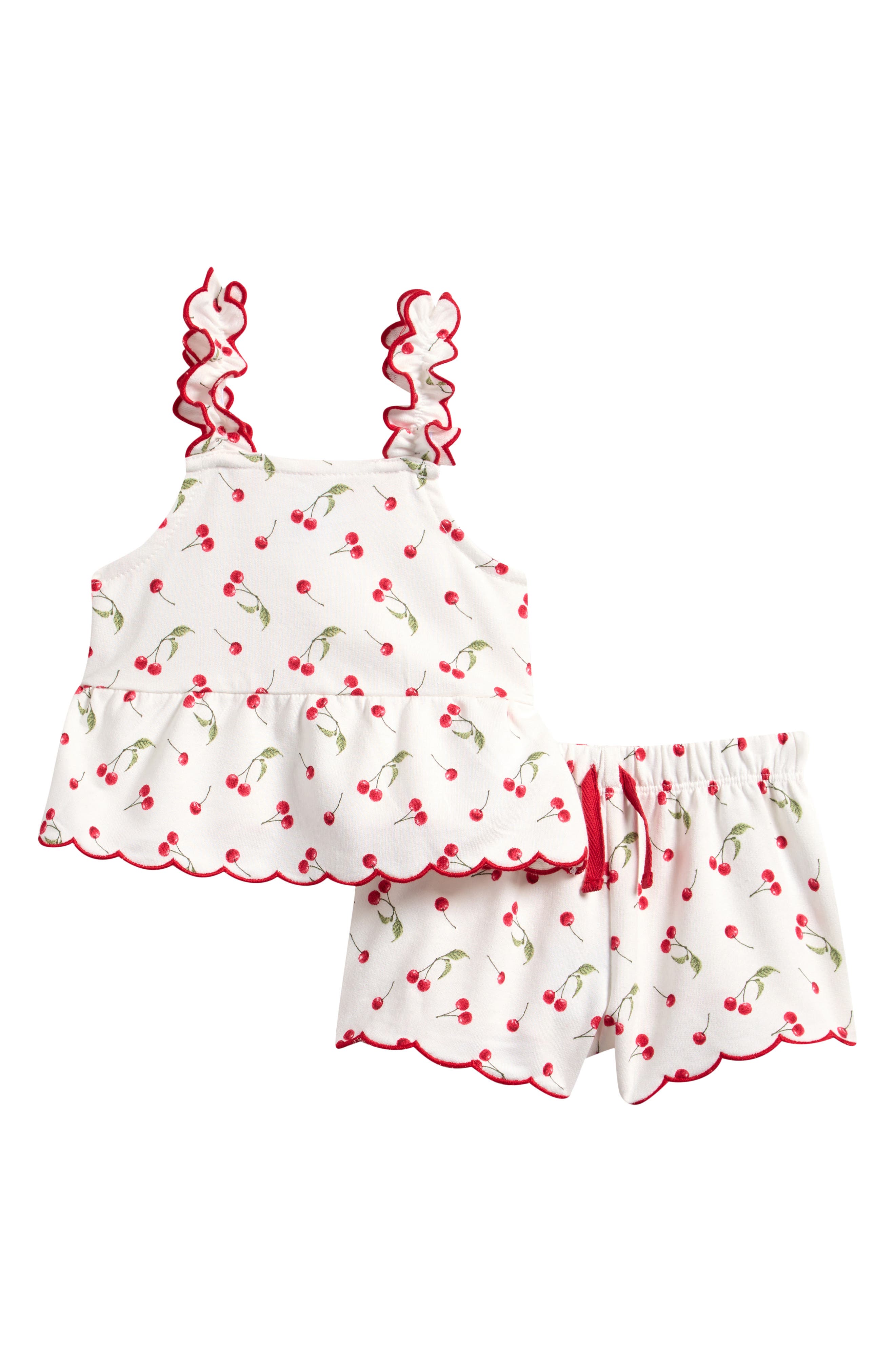 Cherry Tank & Shorts Set
