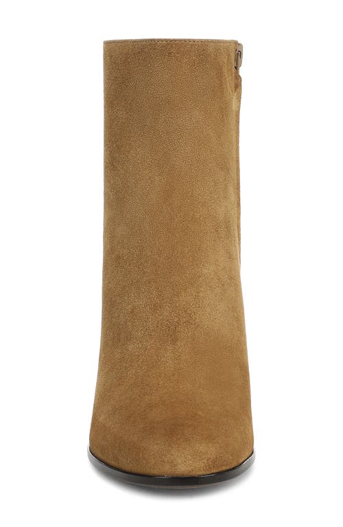 Vince Luca Suede Ankle Boots In Nude