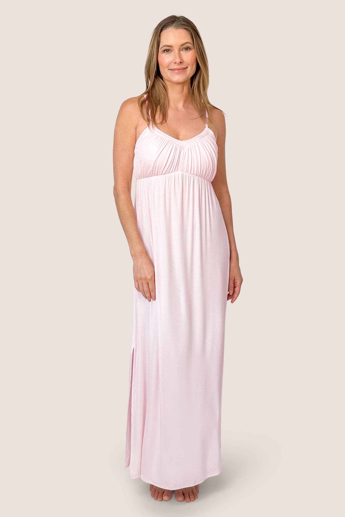 Blush Pink Rib