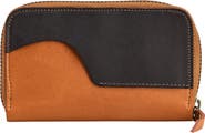 Sarep + Rose Clutch 'S' Large zip-around crossbody wallet bag