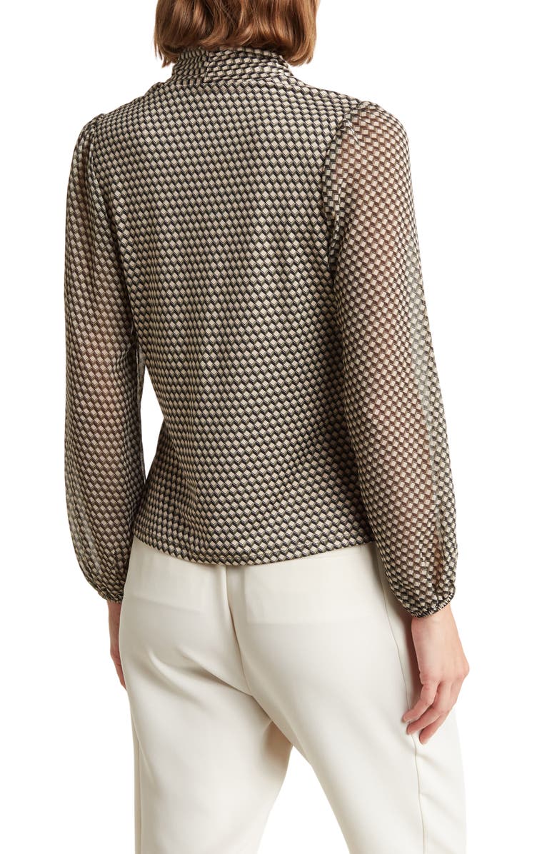 CHENAULT Wrap Style Long Sleeve Top, Alternate, color,