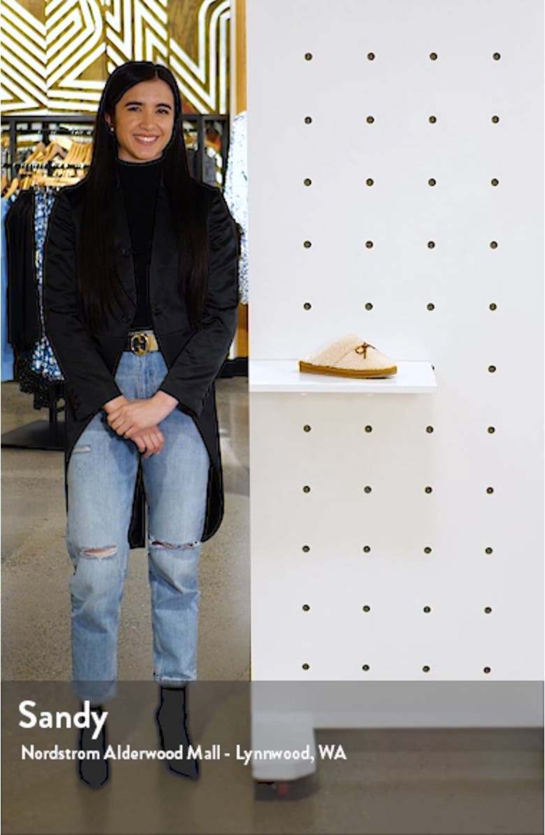 Flurry Scuff Faux Fur Slipper, sales video thumbnail