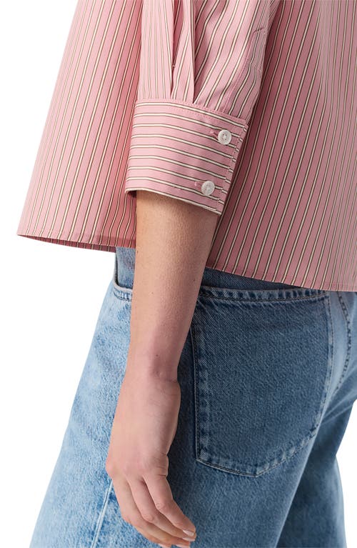Rag & Bone Lucia Stripe Poplin Button-up Shirt