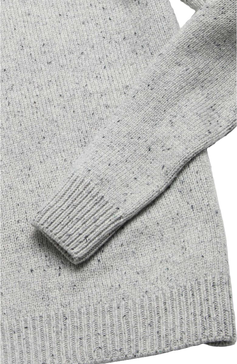 Surfside Supply Co. Robbie Mock Sweater, Alternate, color, Heather Grey