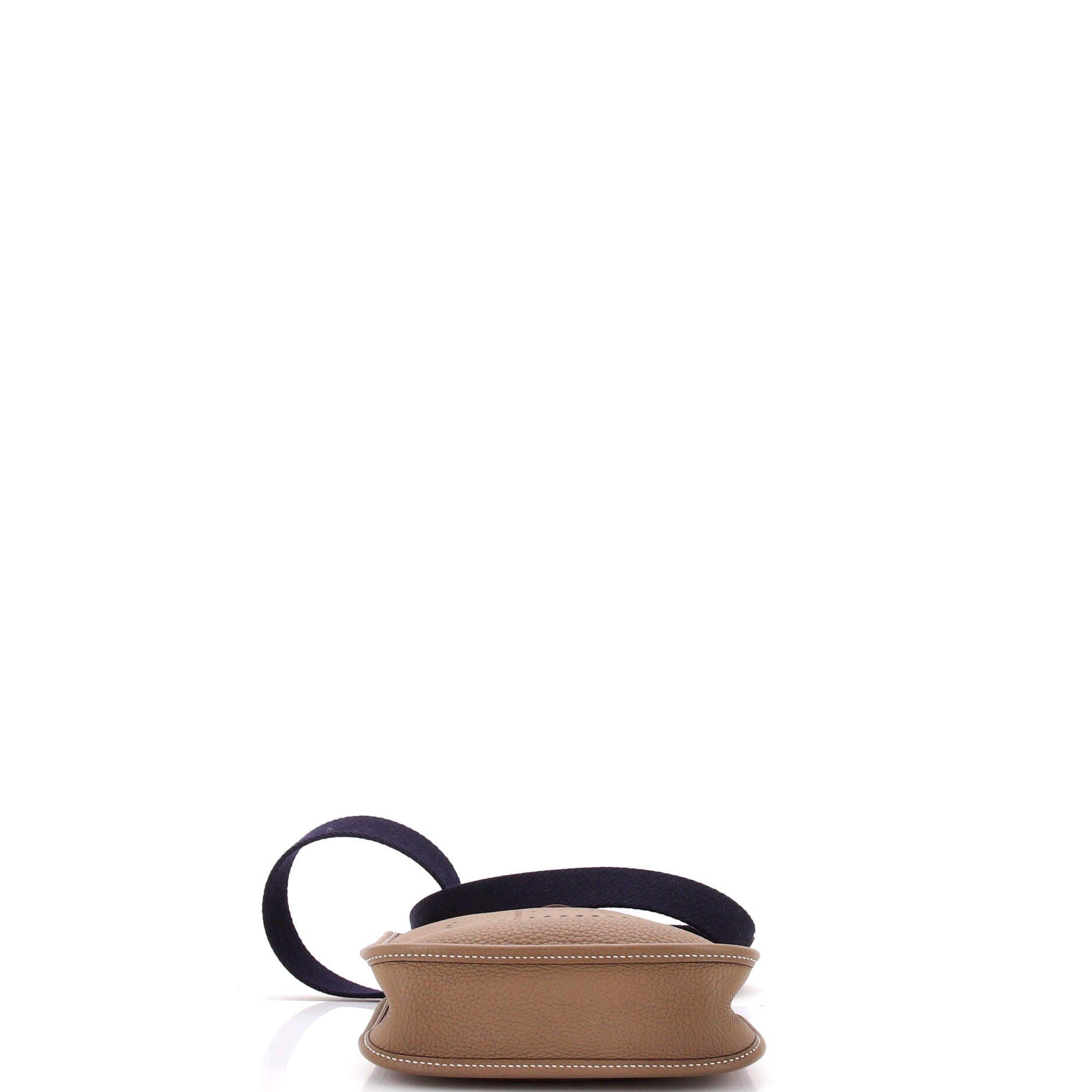 Pre-Owned Hermes Evelyne Bag Gen III Clemence TPM, Alternate, color, Etoupe