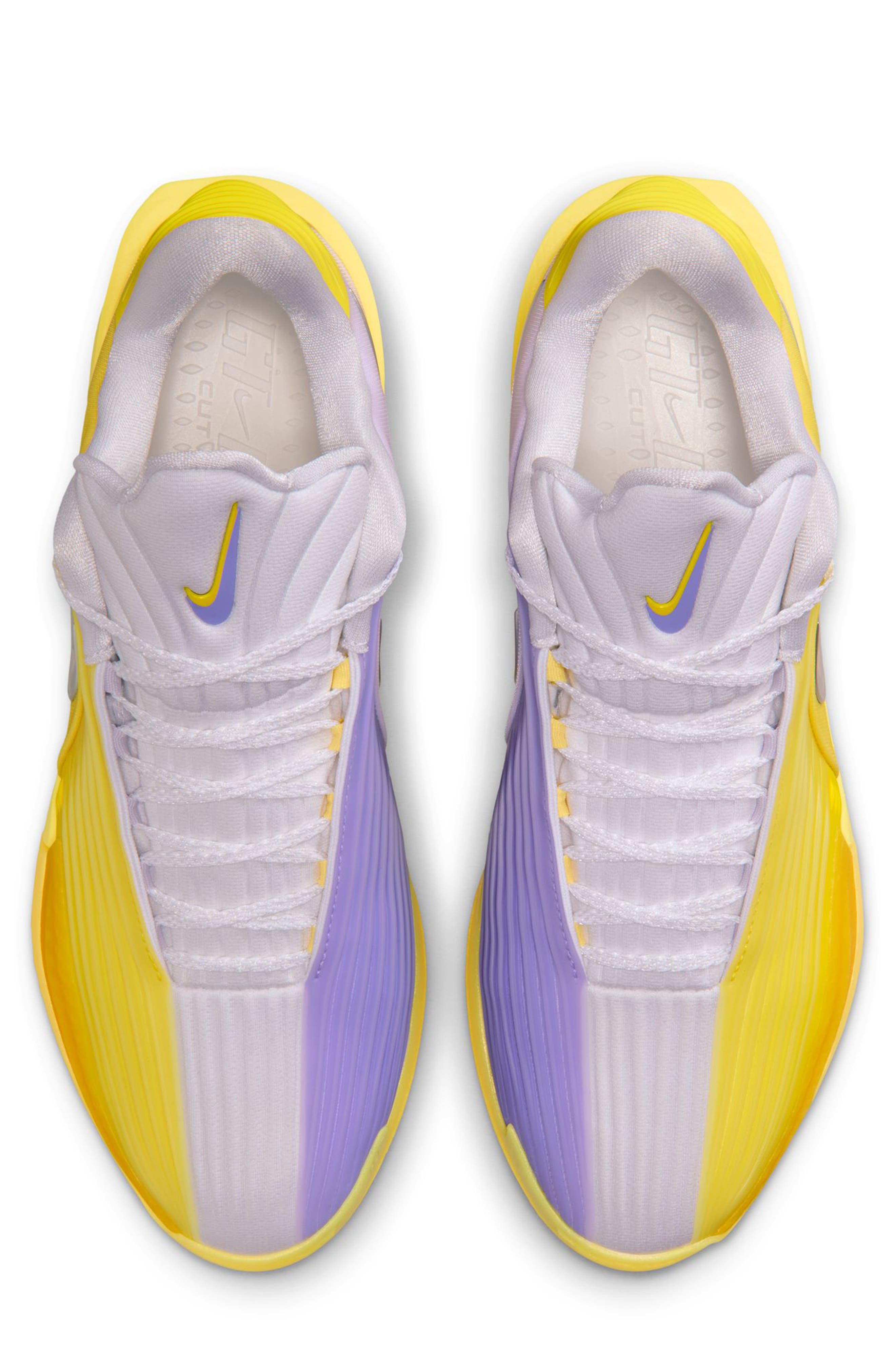 G.T. Cut 3 Turbo Basketball Shoe, Alternate, color, VIOLET/ GRAPE/ YELLOW/ MULTI